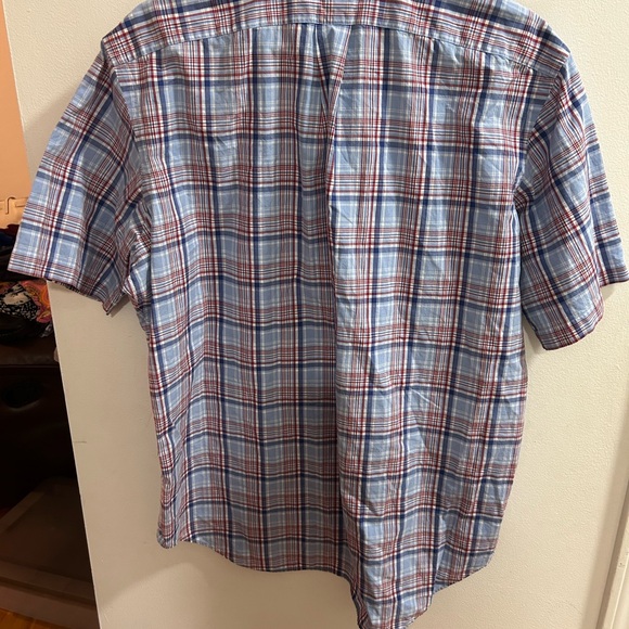 Ralph Lauren Casual Classic Fit‎ Blue and Red Checkered Shirt - Picture 2 of 4